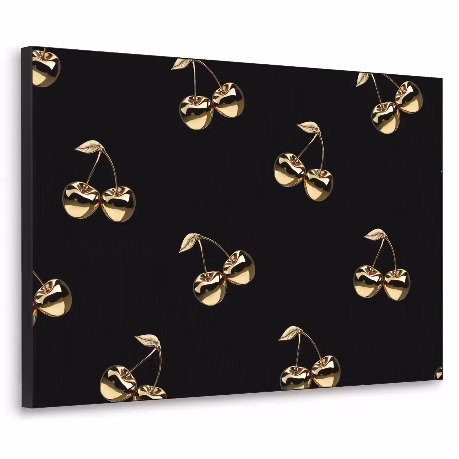 Art Frame - Patroon - Kersen - Goud - Chrome — 1
