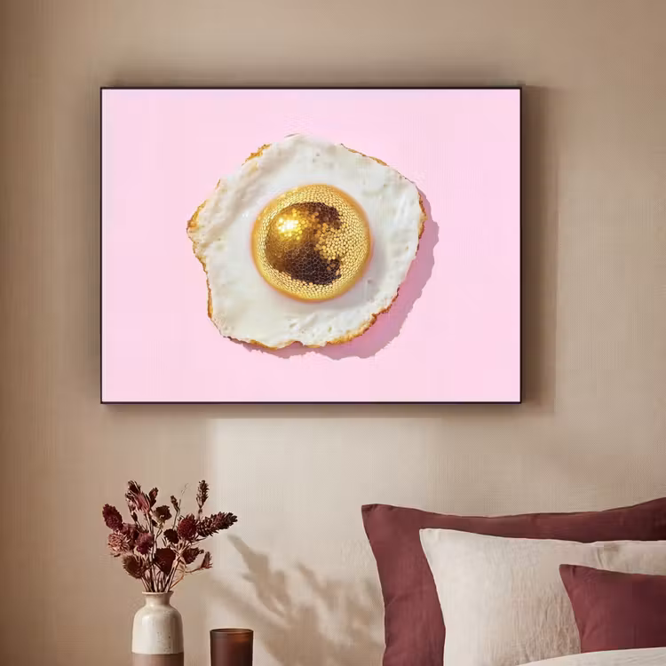 Art Frame - Ei - Disco - Ontbijt - Glitter — 3