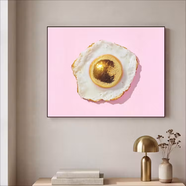 Art Frame - Ei - Disco - Ontbijt - Glitter — 5