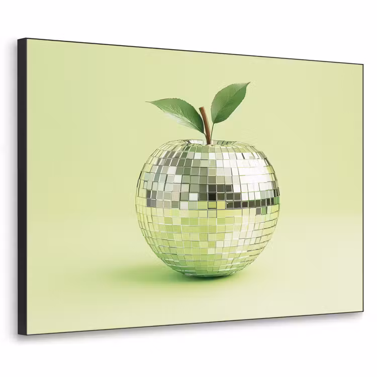 Art Frame - Groen - Disco - Decoratie - Appel — 1