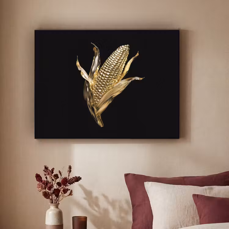Art Frame - Mais - Eten - Goud - Zwart — 3