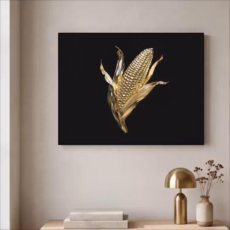 Art Frame - Mais - Eten - Goud - Zwart — 5