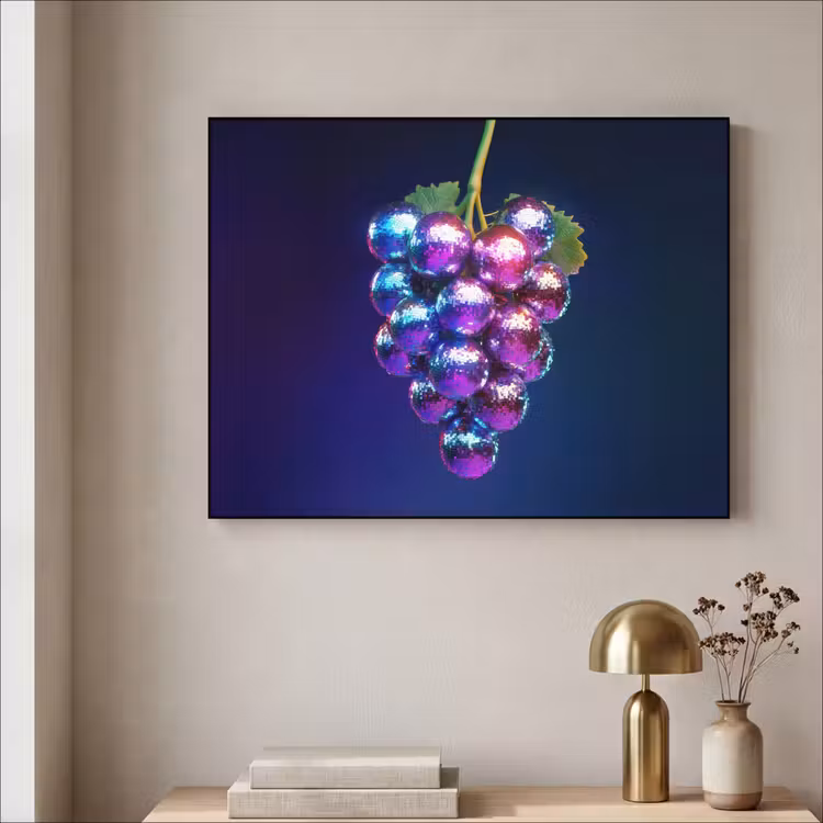 Art Frame - Paars - Disco - Feest - Druif — 5
