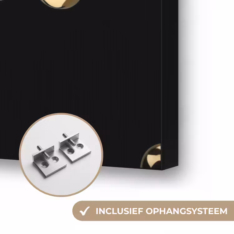 Art Frame - Patroon - Kersen - Goud - Chrome — 6