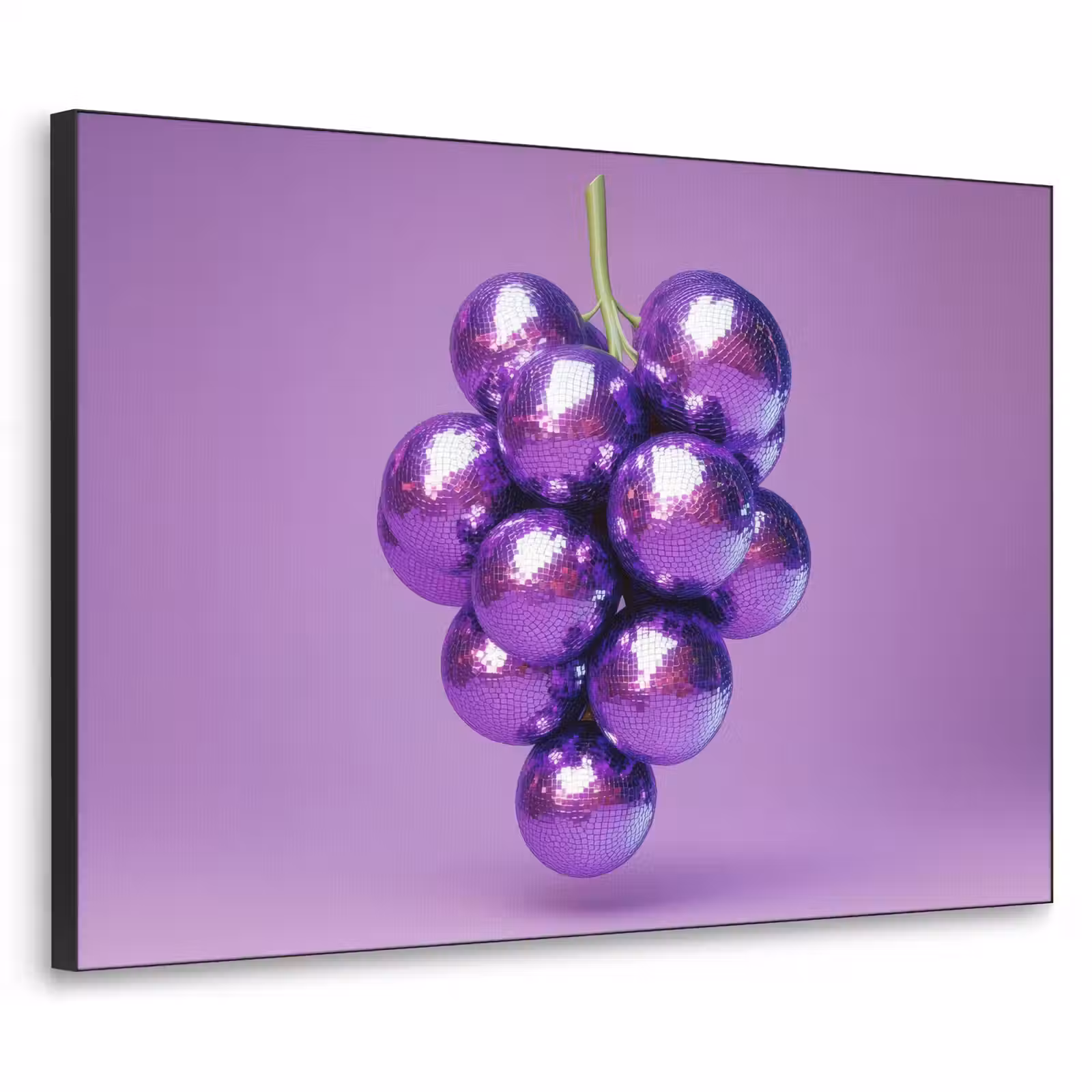 Art Frame - Druif - Disco - Glitter - Paars — 1