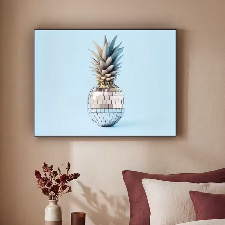 Art Frame - Blauw - Ananas - Disco - Discobal — 3