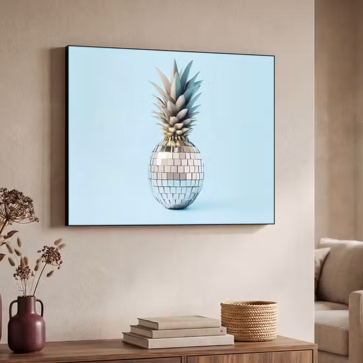 Art Frame - Blauw - Ananas - Disco - Discobal — 7