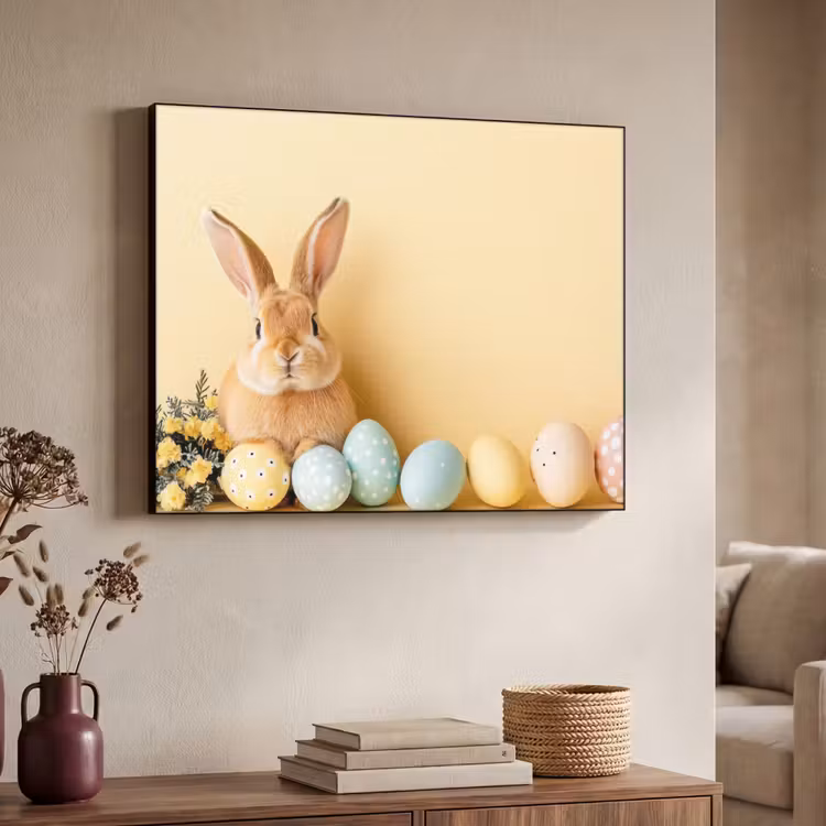 Art Frame - Eieren - Konijn - Pasteltinten — 7