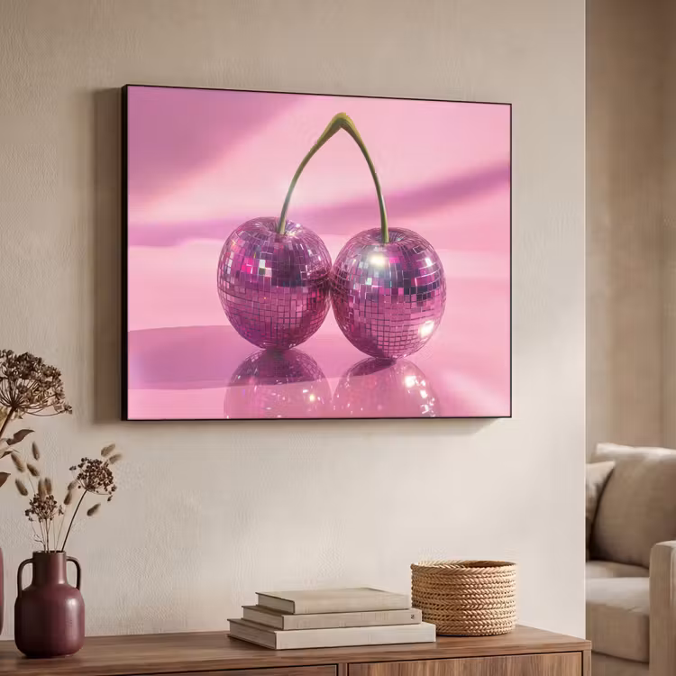 Art Frame - Glitter - Discobol - Roze - Kersen — 7