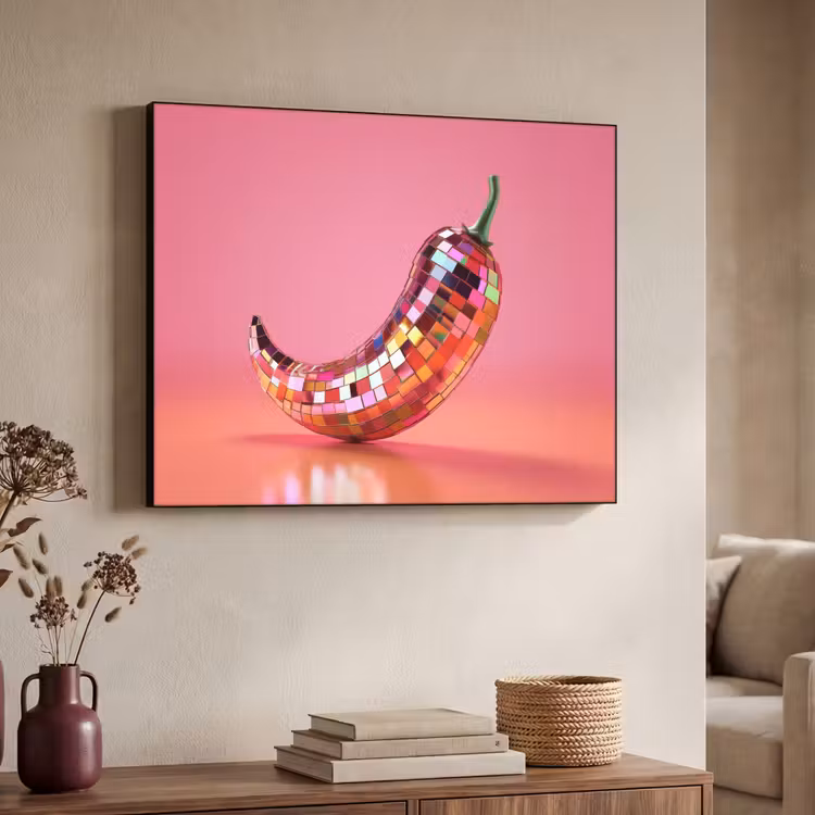 Art Frame - Peper - Disco - Rood - Glitter — 7
