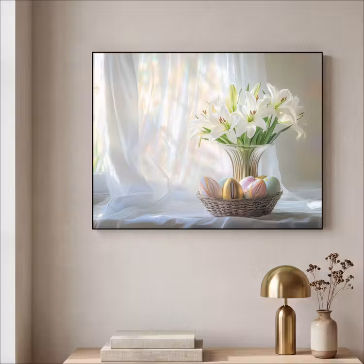 Art Frame - Vaas - Eieren - Bloemen — 5