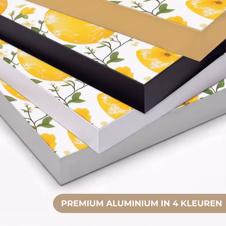 Art Frame - Bloemen - Paaseieren - Geel — 2