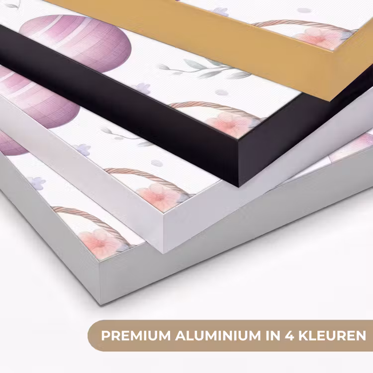 Art Frame - Bloemen - Paaseieren - Patroon — 2