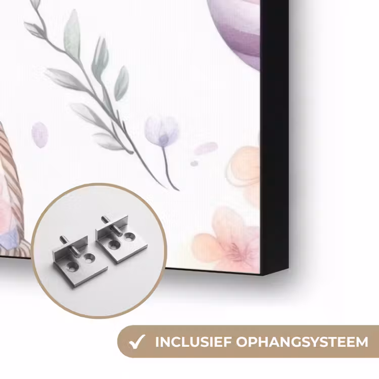 Art Frame - Bloemen - Paaseieren - Patroon — 6