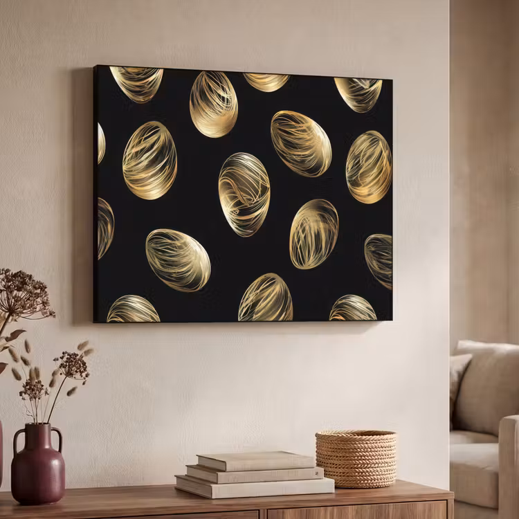 Art Frame - Eieren - Goud - Patroon — 7