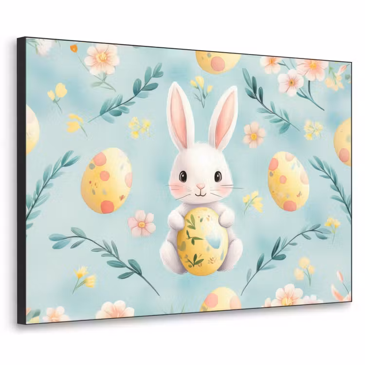 Art Frame - Konijn - Eieren - Takjes — 1