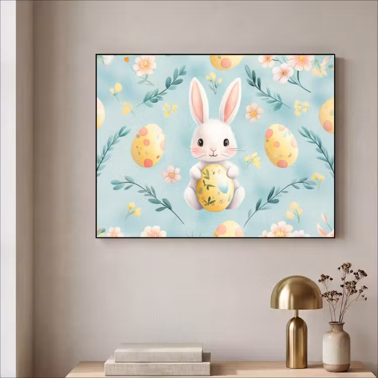 Art Frame - Konijn - Eieren - Takjes — 5