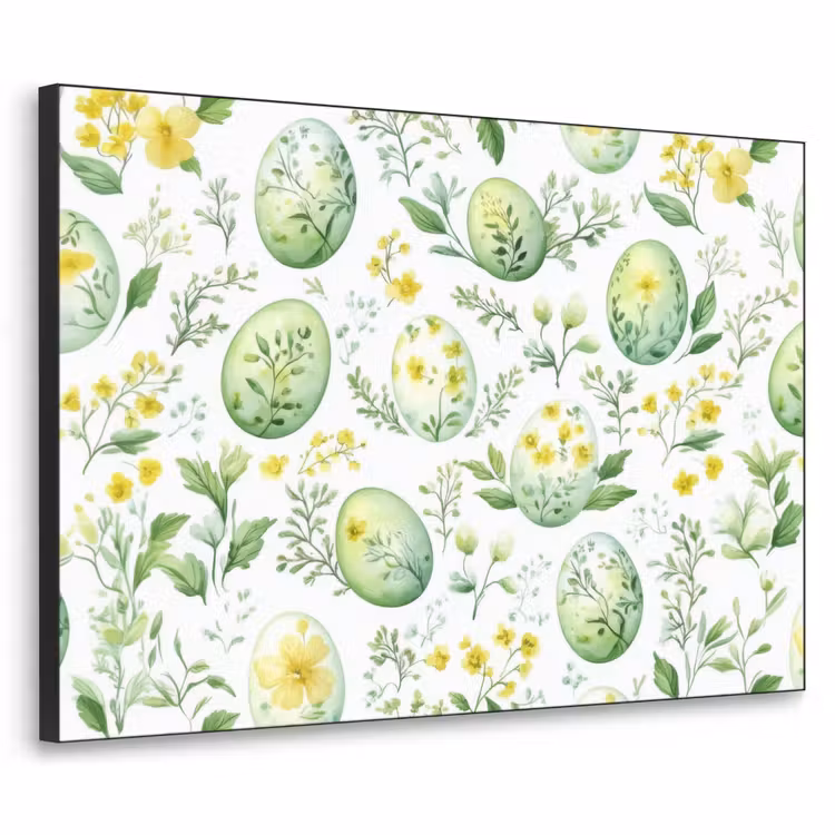 Art Frame - Patroon - Groen - Eieren — 1