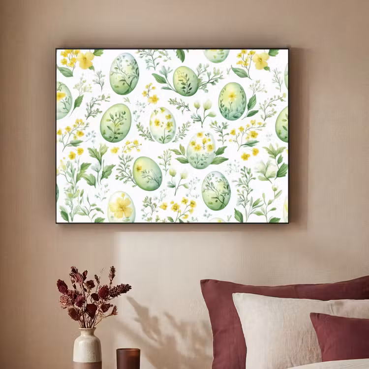 Art Frame - Patroon - Groen - Eieren — 3