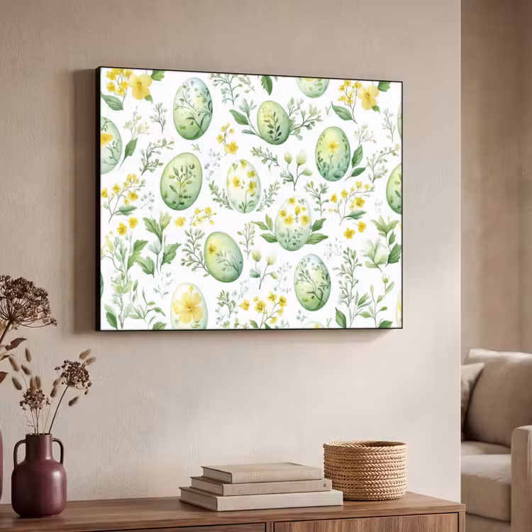Art Frame - Patroon - Groen - Eieren — 7