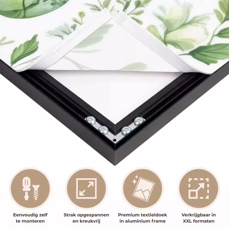 Art Frame - Patroon - Groen - Eieren — 8