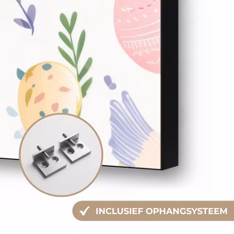Art Frame - Patroon - Kip - Paaseieren — 6