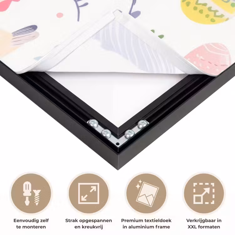 Art Frame - Patroon - Kip - Paaseieren — 8