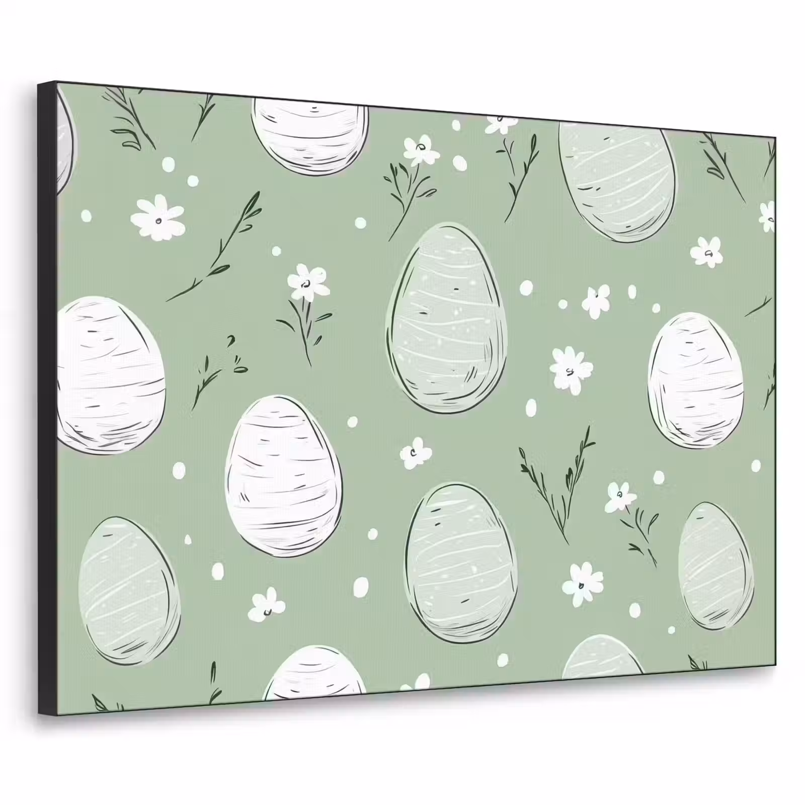 Art Frame - Groen - Eieren - Patroon — 1
