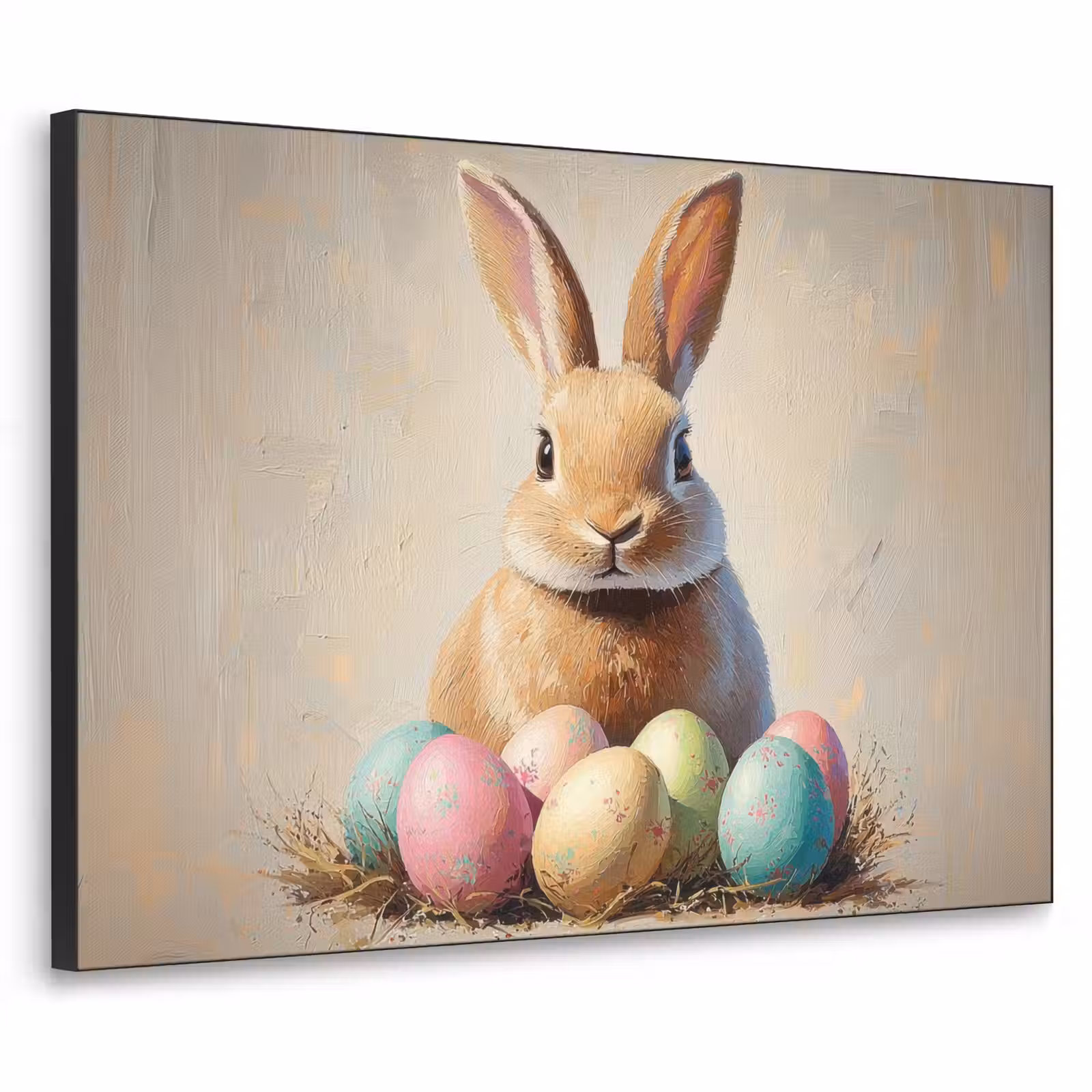 Art Frame - Paashaas - Pastel - Eieren — 1