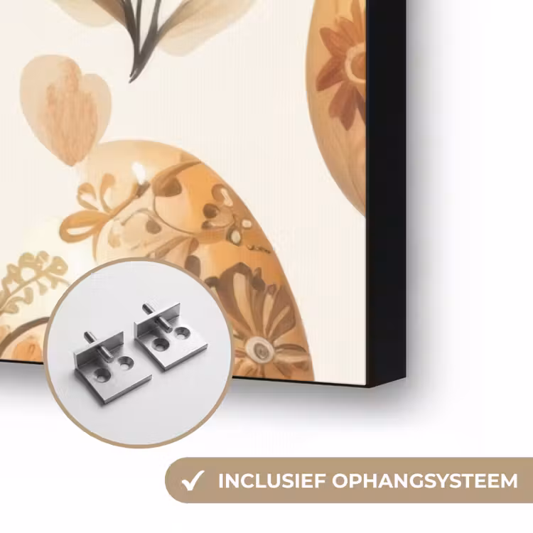 Art Frame - Paaseieren - Bruin - Bloemen — 6