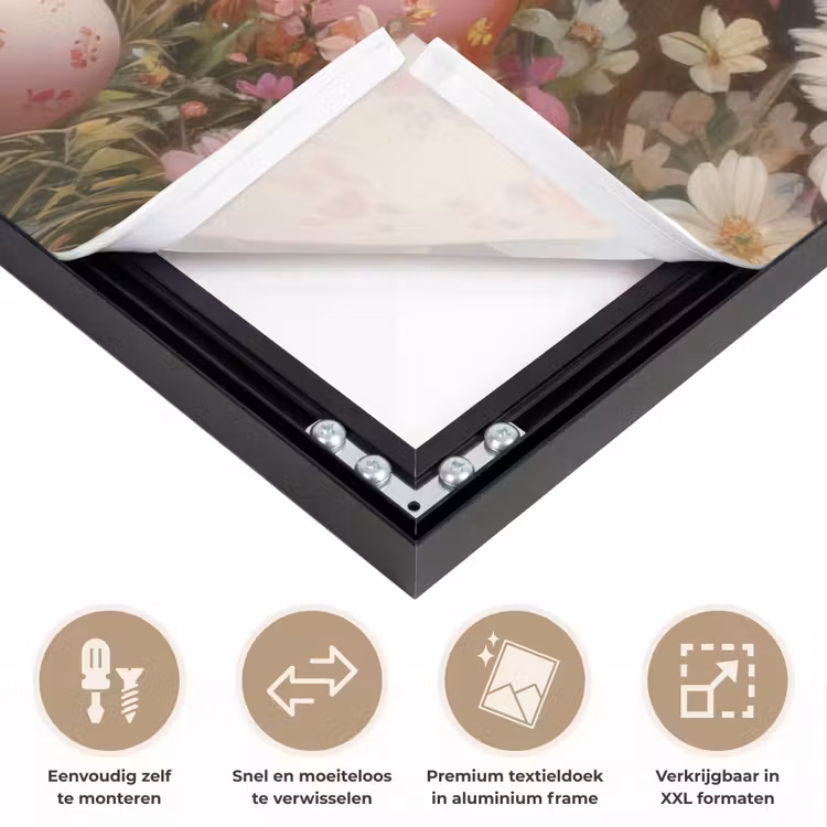 Art Frame - Paashaas - Lente - Paaseieren — 4