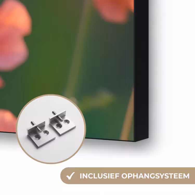Art Frame - Bloemenveld - Zonnestralen - Oranje — 6
