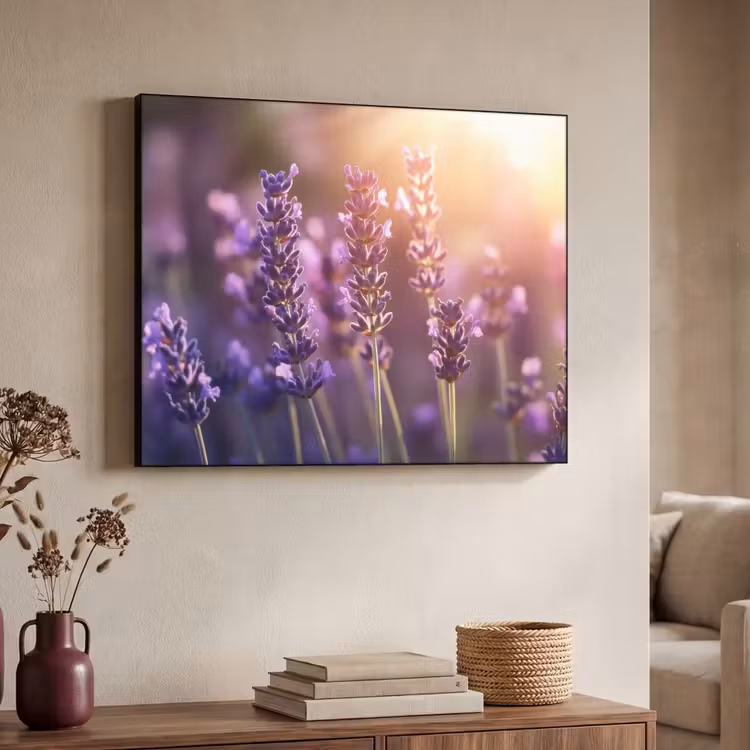 Art Frame - Lavendelbloemen - Paars - Zonlicht — 7
