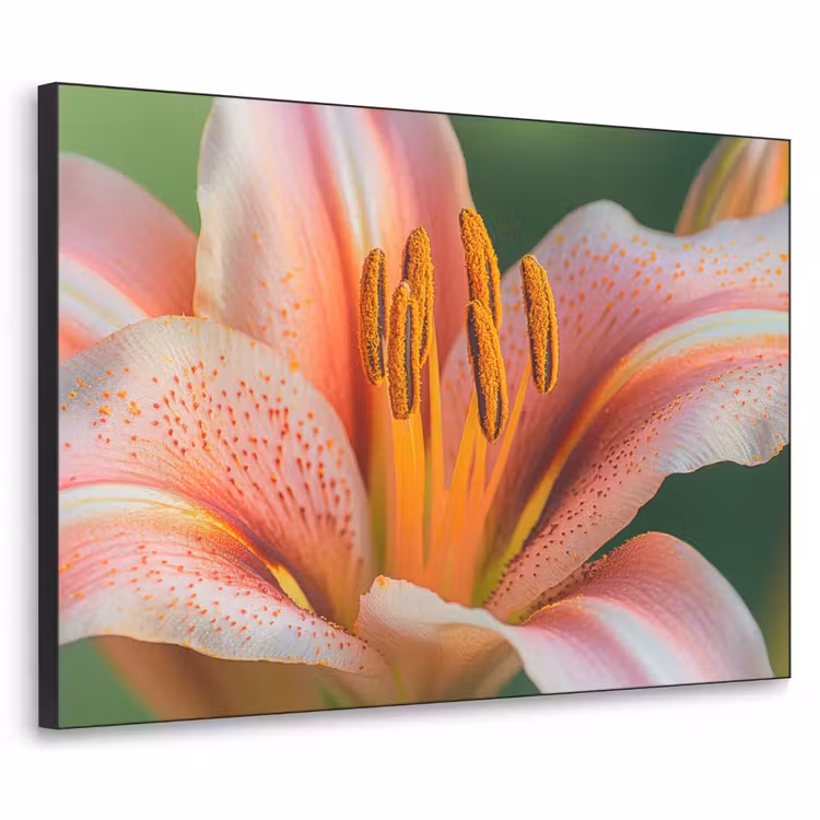 Art Frame - Lelie - Close up - Lichtroze — 1