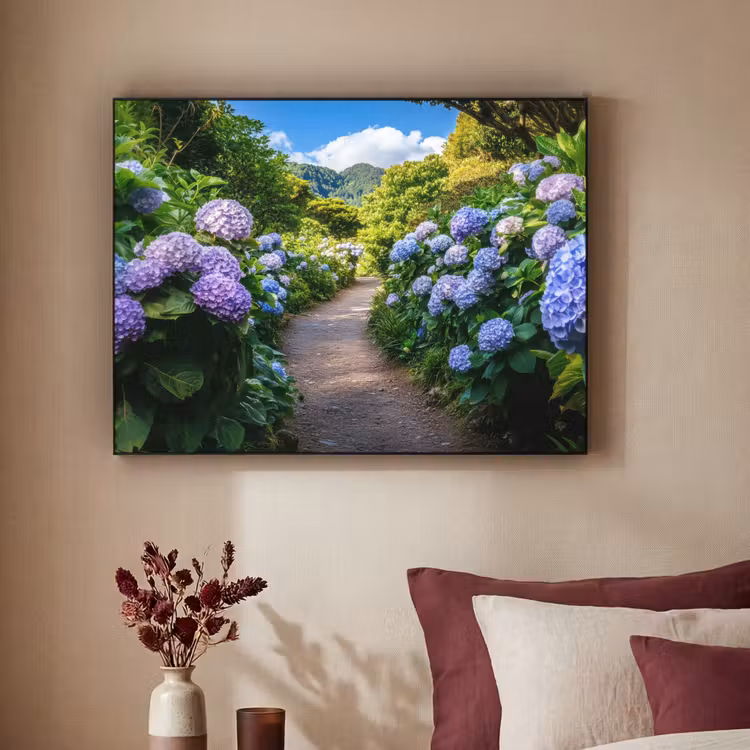 Art Frame - Hortsensia - Pad - Bloemen — 3