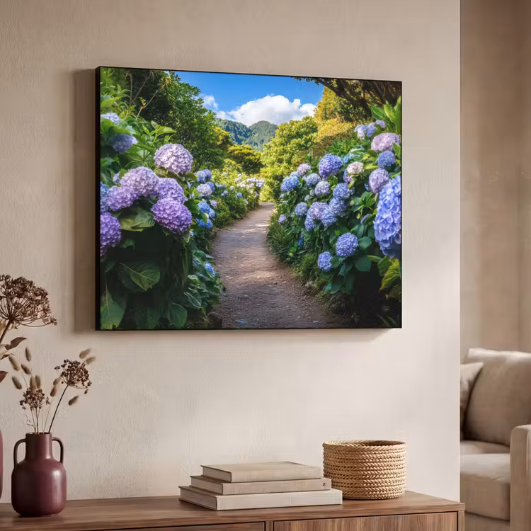 Art Frame - Hortsensia - Pad - Bloemen — 7