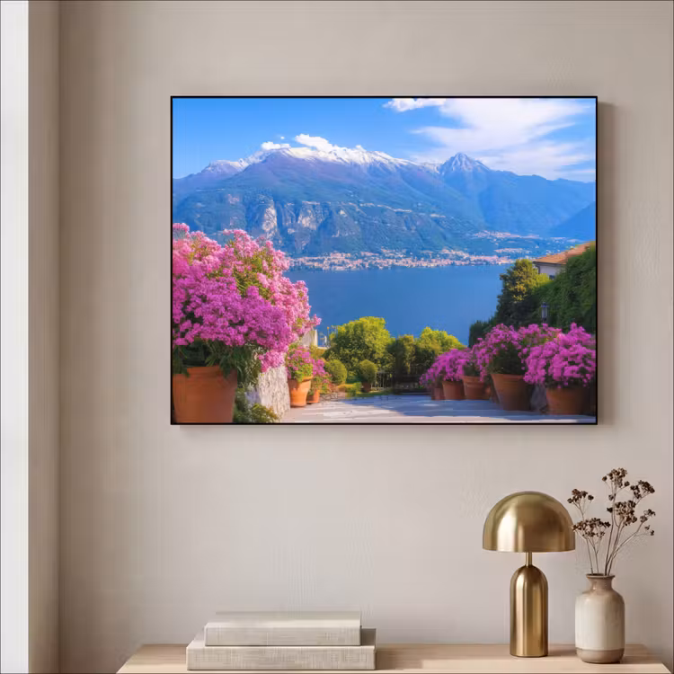 Art Frame - Lake Como - Italië - Landschap — 5