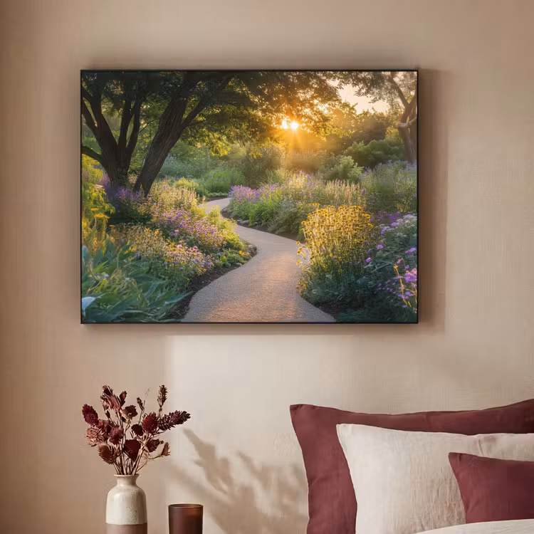 Art Frame - Pad - Bloemen - Park — 3