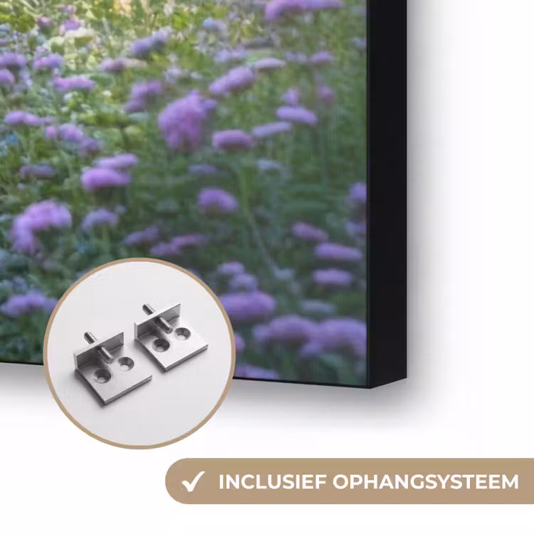 Art Frame - Tuinhuisje - Blauw - Bloemen — 6