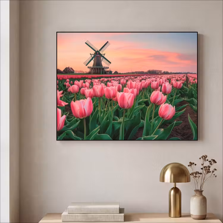 Art Frame - Tulpen - Molen - Nederland — 5