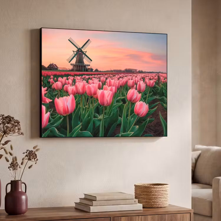 Art Frame - Tulpen - Molen - Nederland — 7