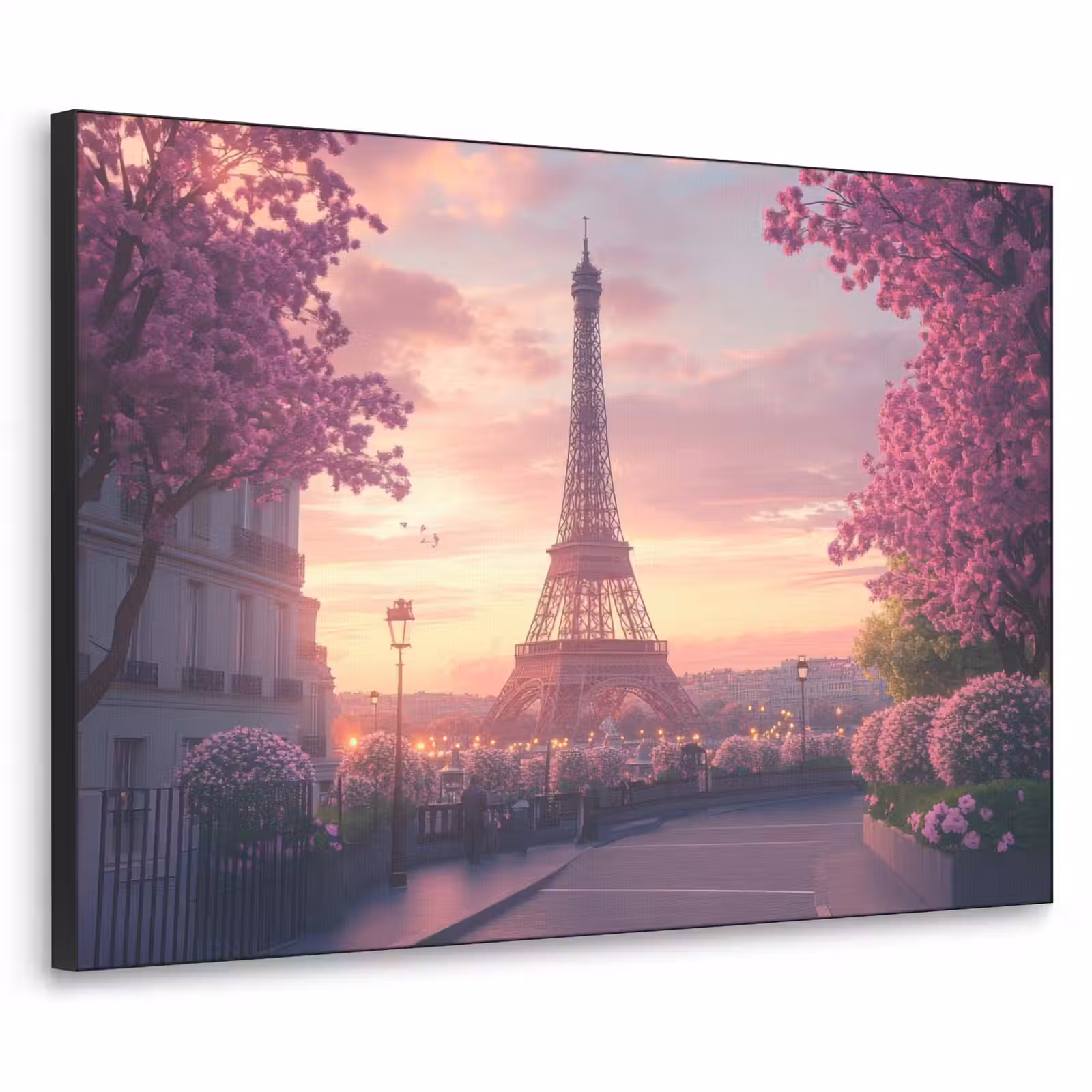 Art Frame - Eiffeltoren - Parijs - Roze — 1