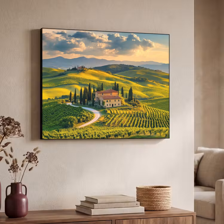 Art Frame - Toscane - Landschap - Wijngaarden — 7