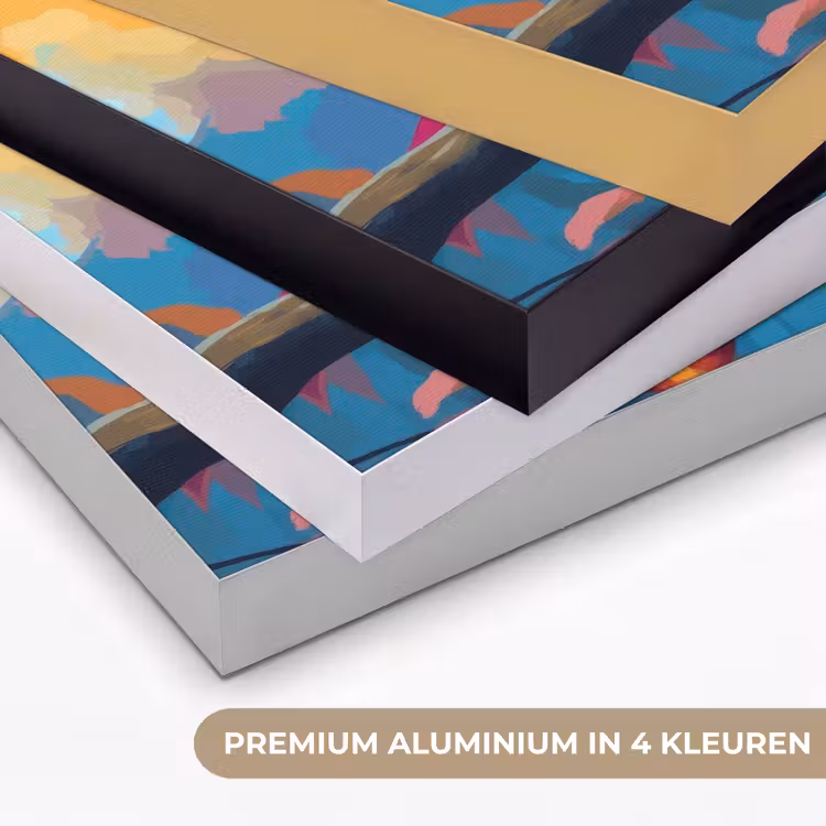 Art Frame - Kameleon - Tak - Gestreept - Bladeren — 2