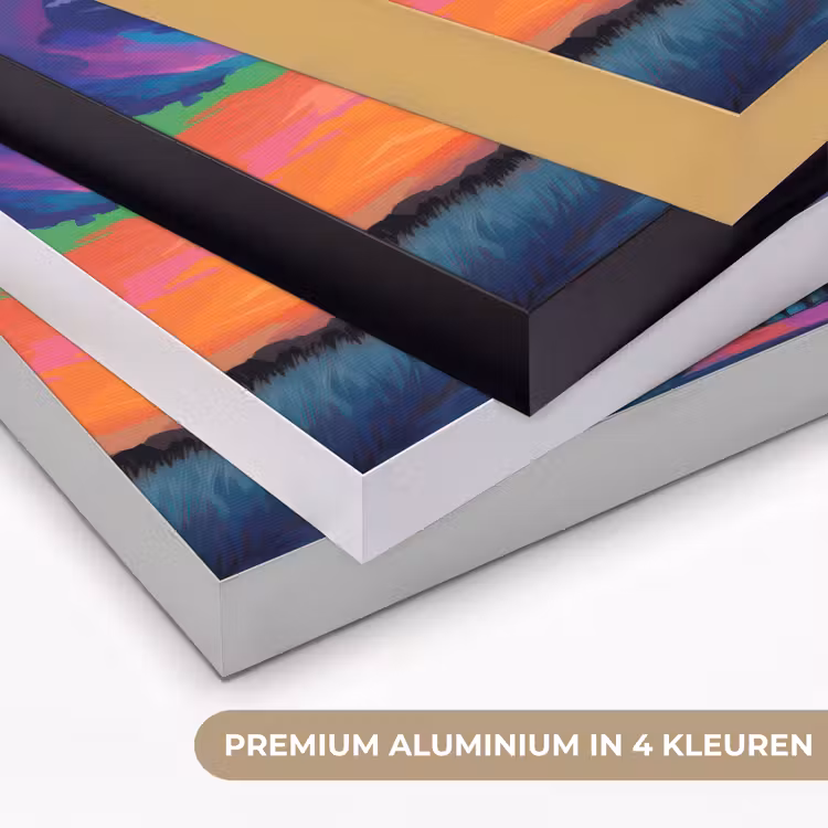 Art Frame - Olifant - Kleurrijk - Lucht - Abstract — 2