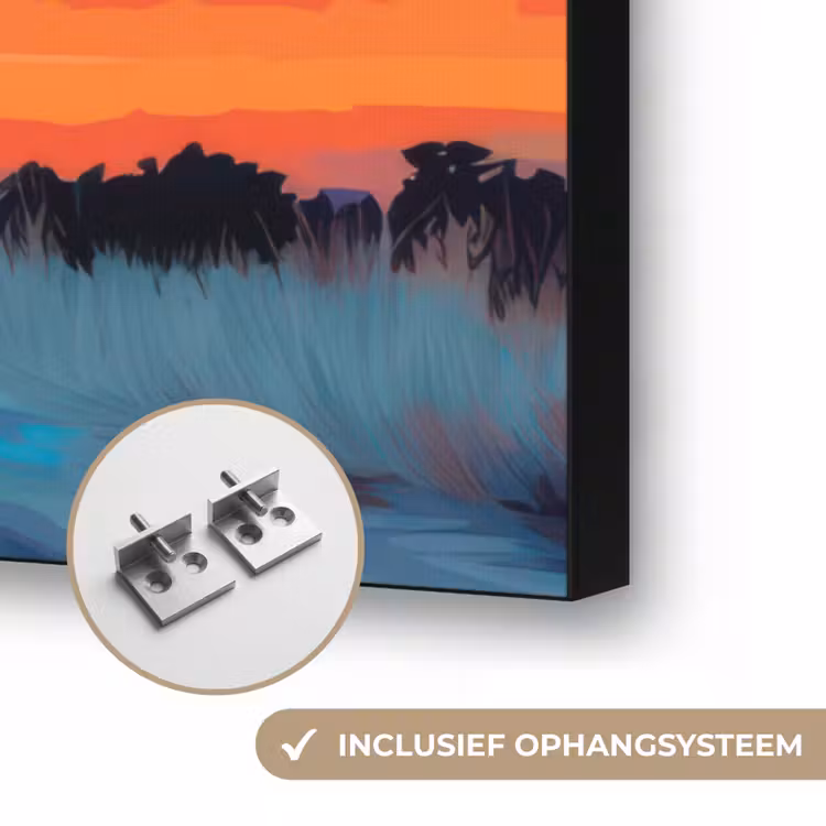 Art Frame - Olifant - Kleurrijk - Lucht - Abstract — 6