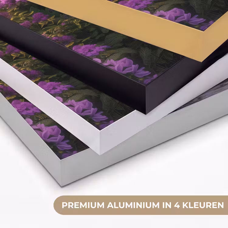 Art Frame - Poort - Paars - Bloemen — 2