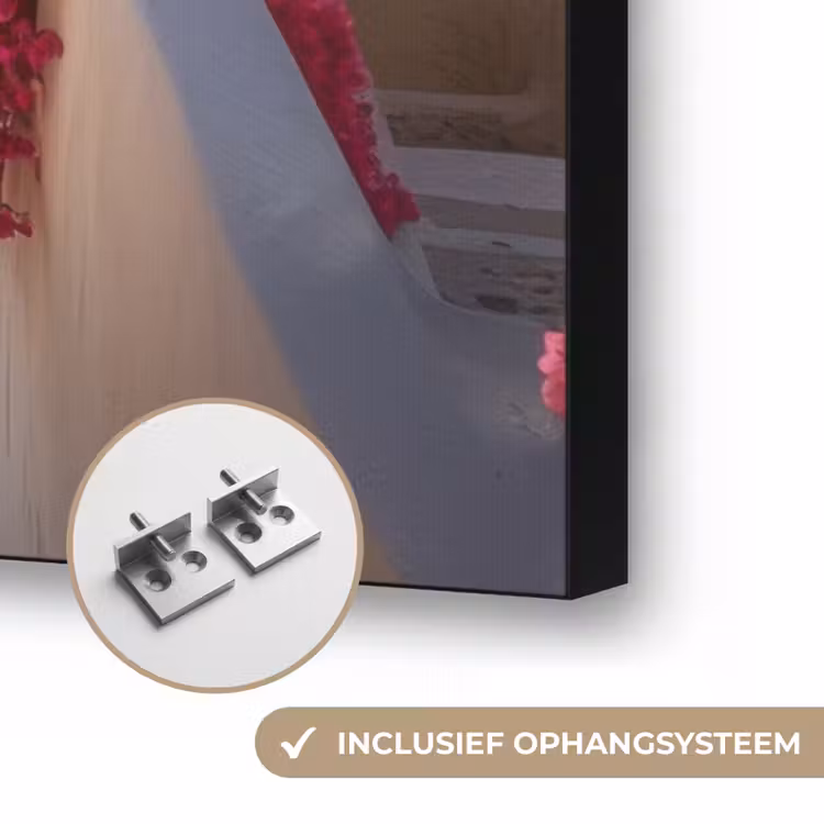 Art Frame - Santorini - Bloemen - Griekenland — 6
