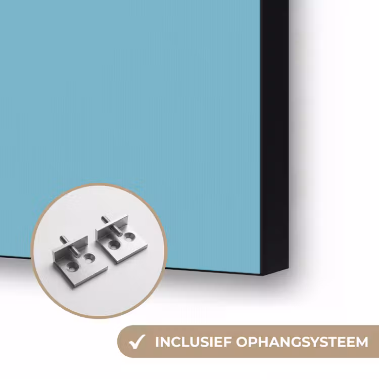 Art Frame - Ijsbeer - Lichtblauw - Minimalistisch — 6
