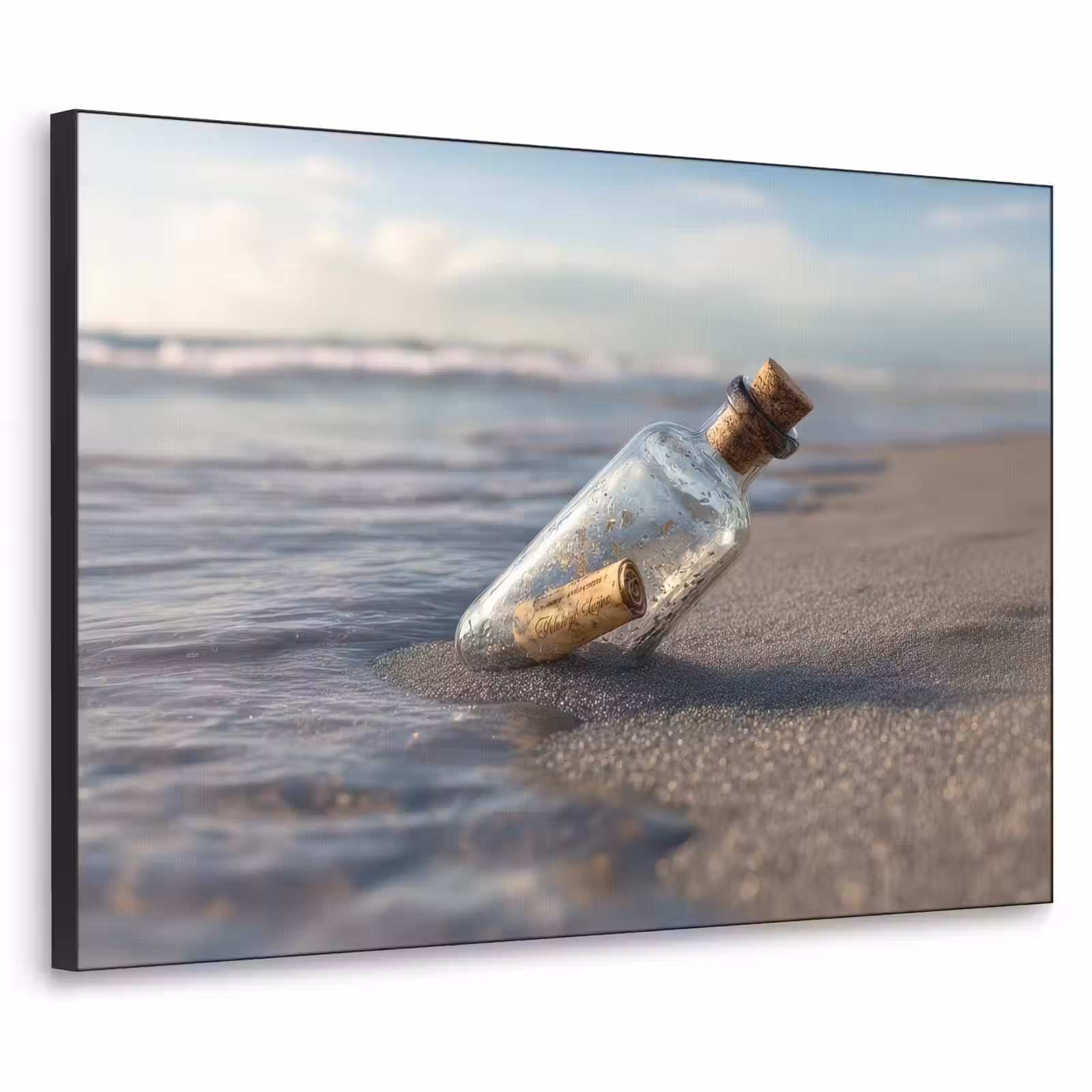 Art Frame - Glazenfles - Post - Zee - Zand — 1